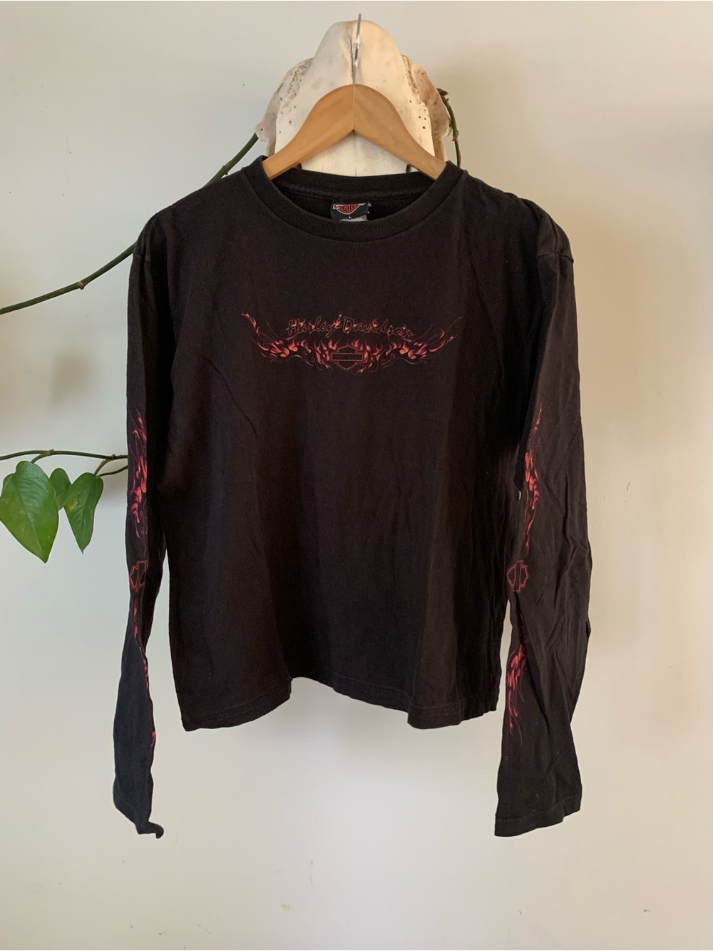 Vintage Harley Davidson Woman’s Long Sleeve Tee